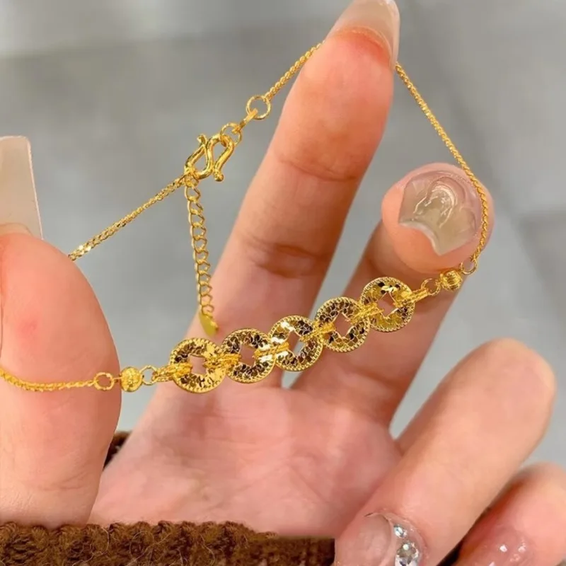 Women Accessories Meaning - Novo Colar e Pulseira de Moedas