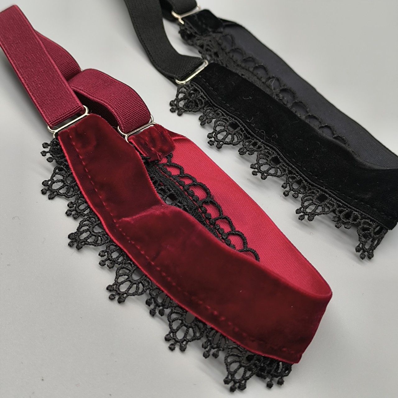Women'S Accessories Accessorize - Vintage largo veludo renda elástica ajustável