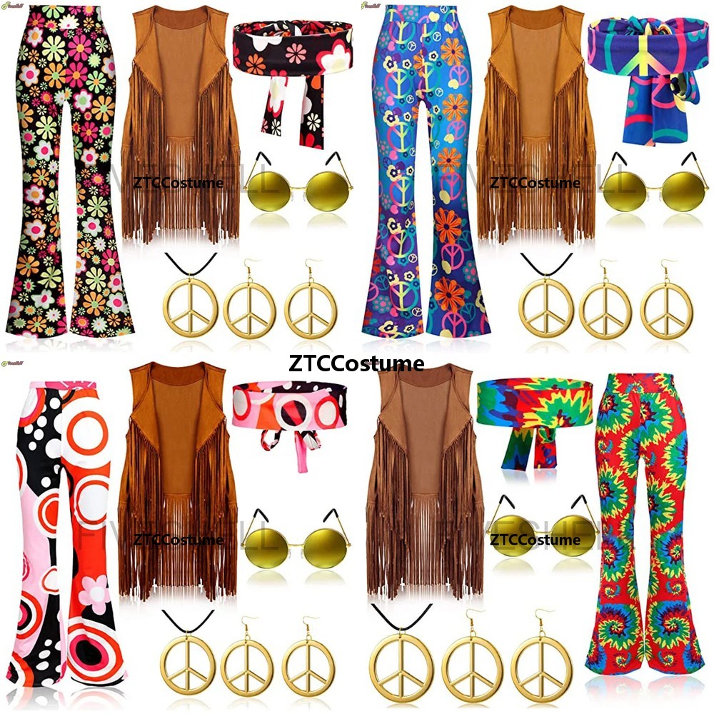Women'S Accessories In The 60S - Fantasia Hippie Feminina Anos 60 e