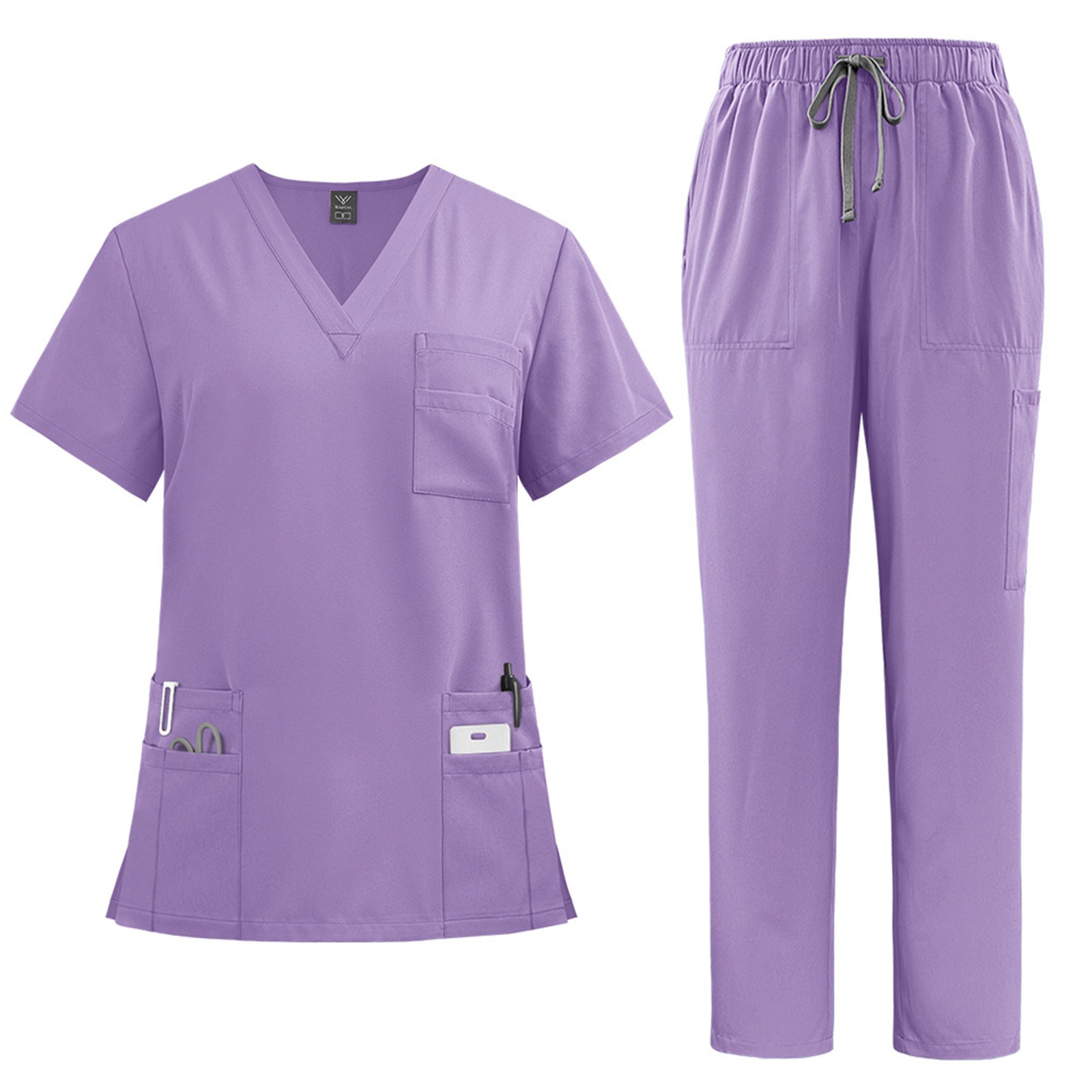 Women'S Work Accessories - Novo hospital médico esfrega ternos uniforme
