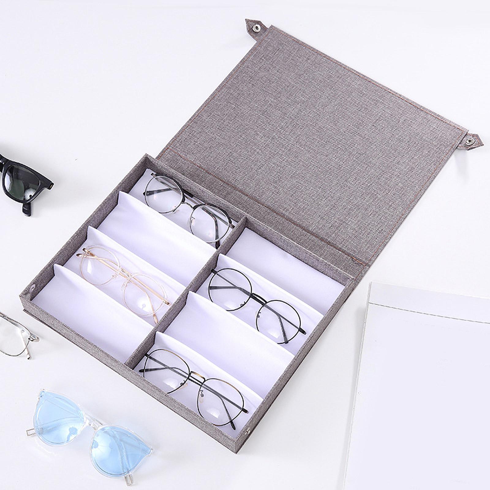 Women Accessories Store - Organizador de óculos com 8 espaços,