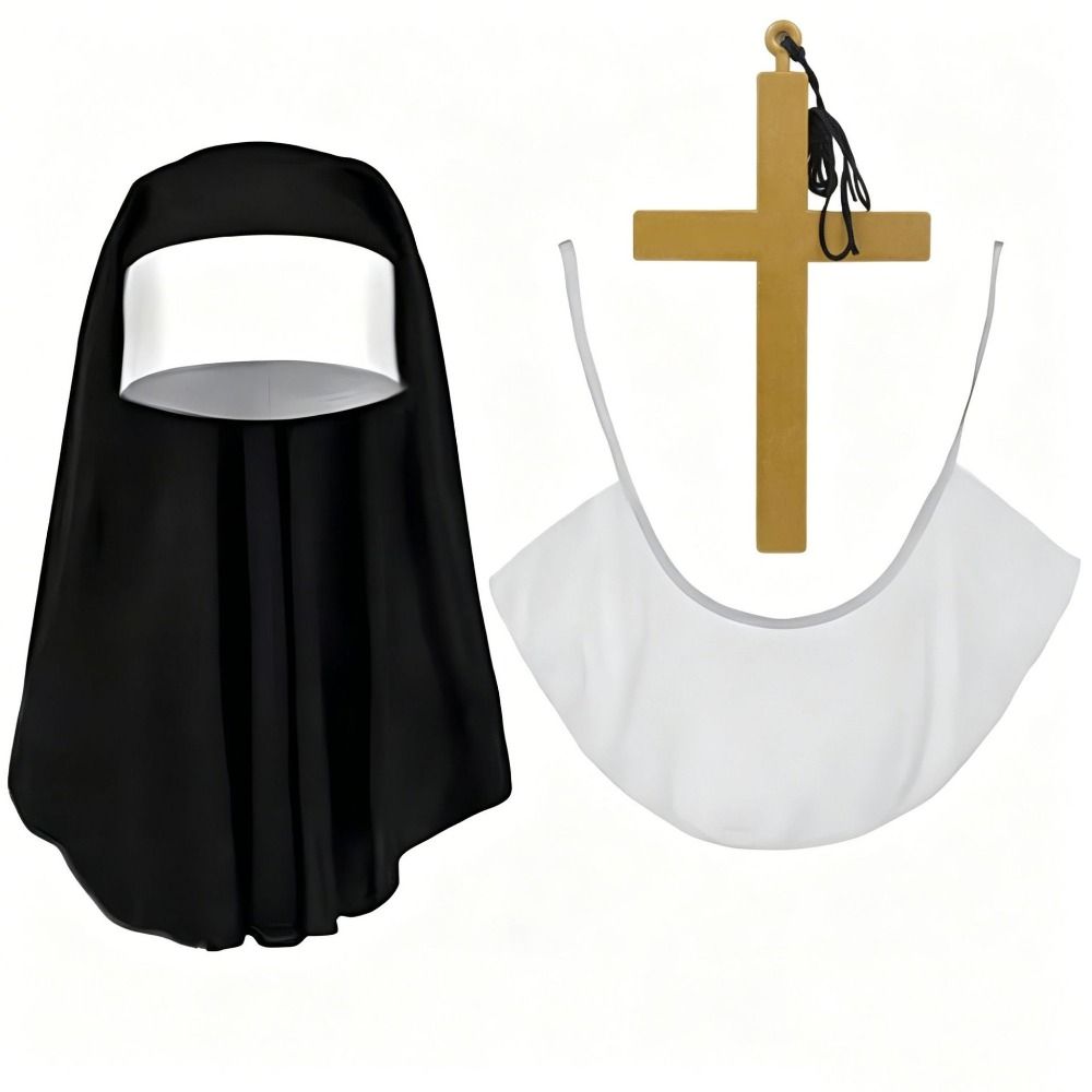 Women'S Victorian Era Accessories - Conjunto Criativo de Fantasia de Freira