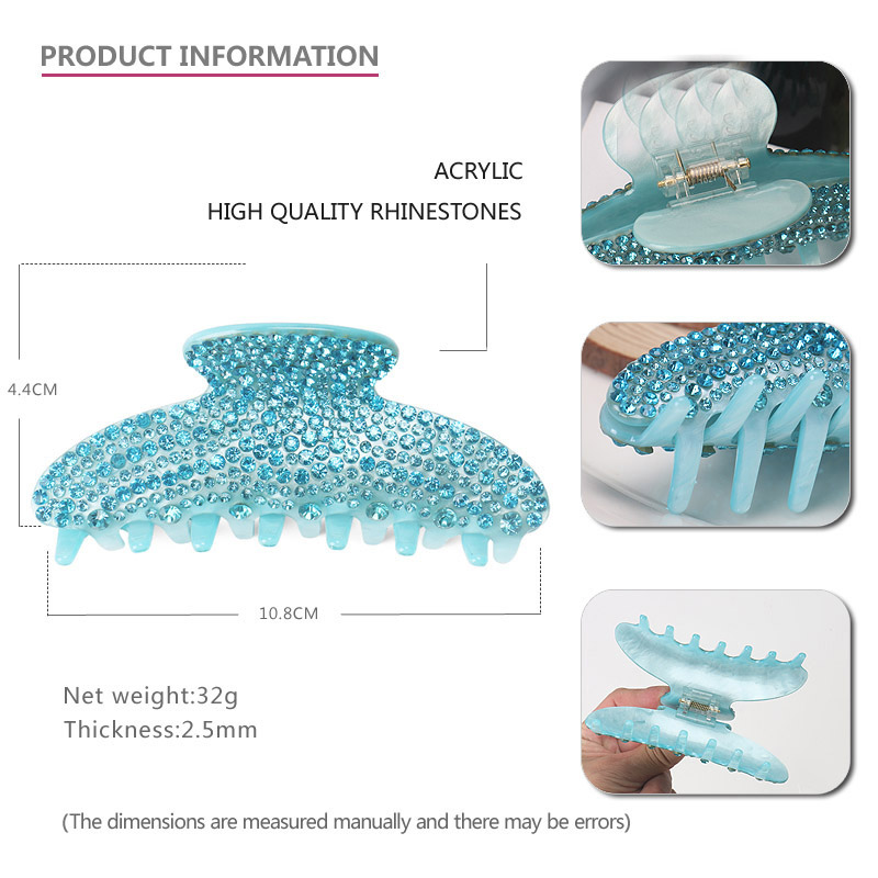 Luxo Spark Rhinestones Clipe G - Women'S Work Accessories avaliação e preço