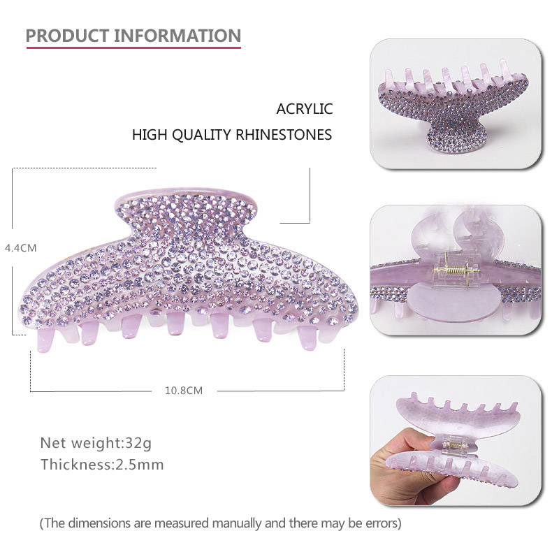 Luxo Spark Rhinestones Clipe G - Women'S Work Accessories avaliação e preço