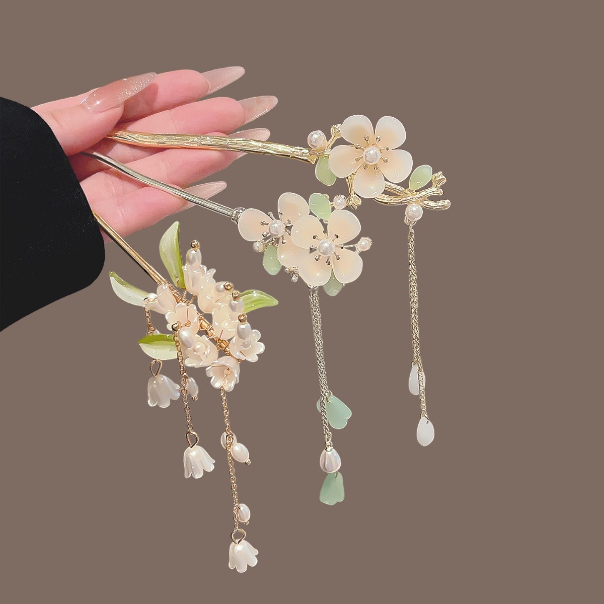 Grampos de Cabelo Vintage Esti - Pearl Hair Pin avaliação e preço