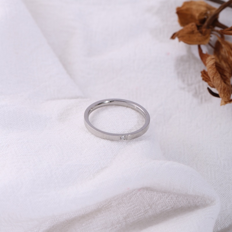 1 Peça de Anel Fino de Aço Ino - Women Accessories Meaning avaliação e preço