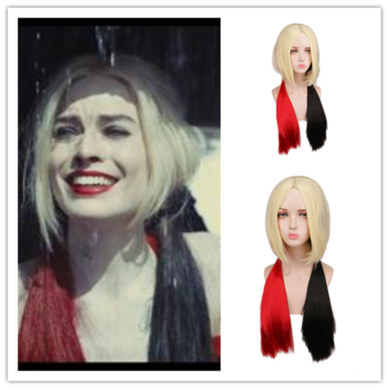 Harley Quinn Peruca Cosplay pa - Women'S Harley Quinn Accessories avaliação e preço