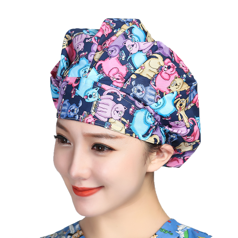 Gorros bufados de algodão esta - Women'S Work Accessories avaliação e preço