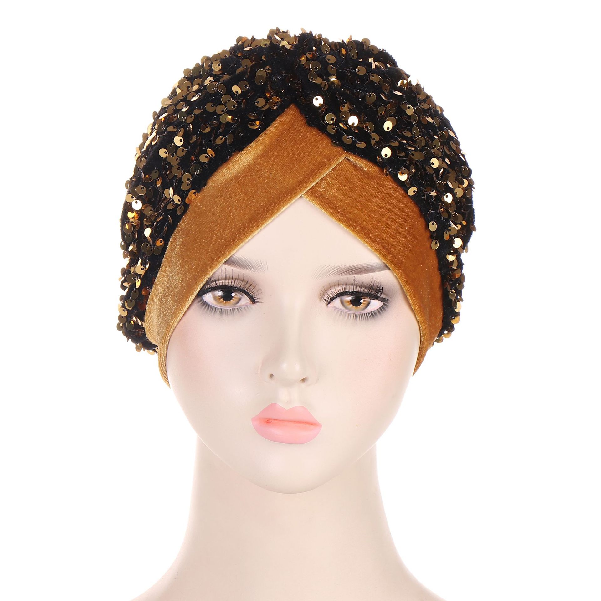 Bonés de turbante de veludo co - Women Accessories India avaliação e preço