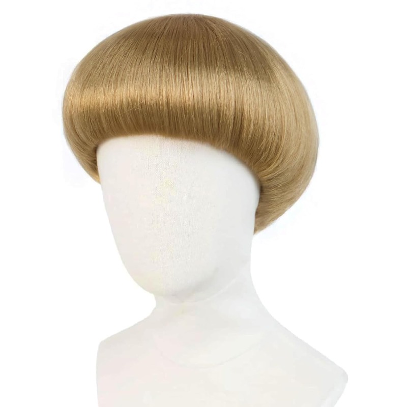 Peruca Curta Loira Estilo Bowl - Women'S Accessories In The 60S avaliação e preço