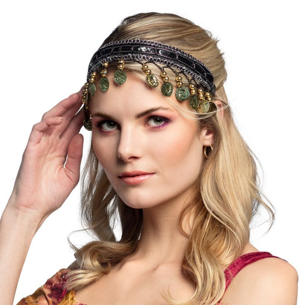 Tiara de Plástico Multicolorid - Women Accessories India avaliação e preço