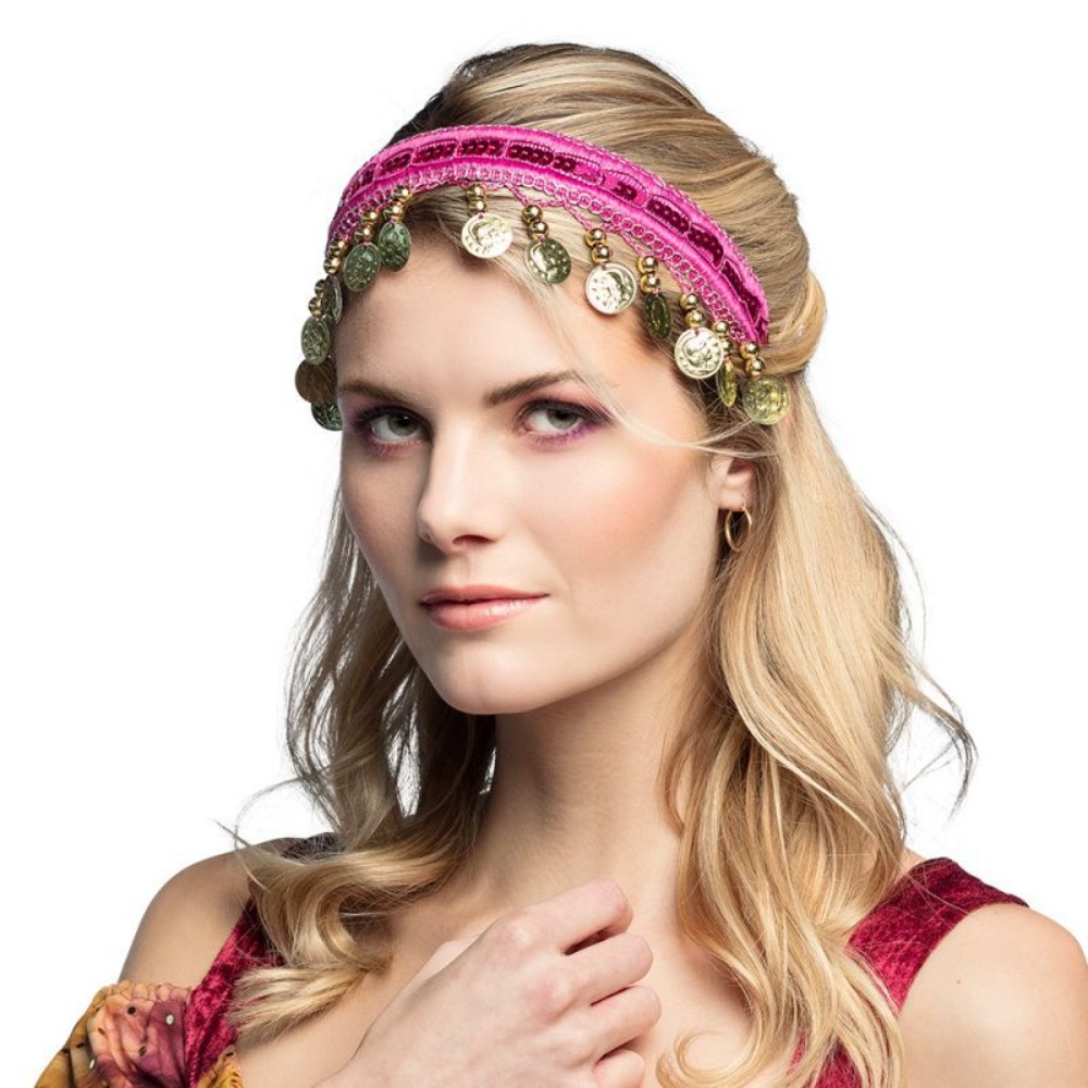 Tiara de Plástico Multicolorid - Women Accessories India avaliação e preço