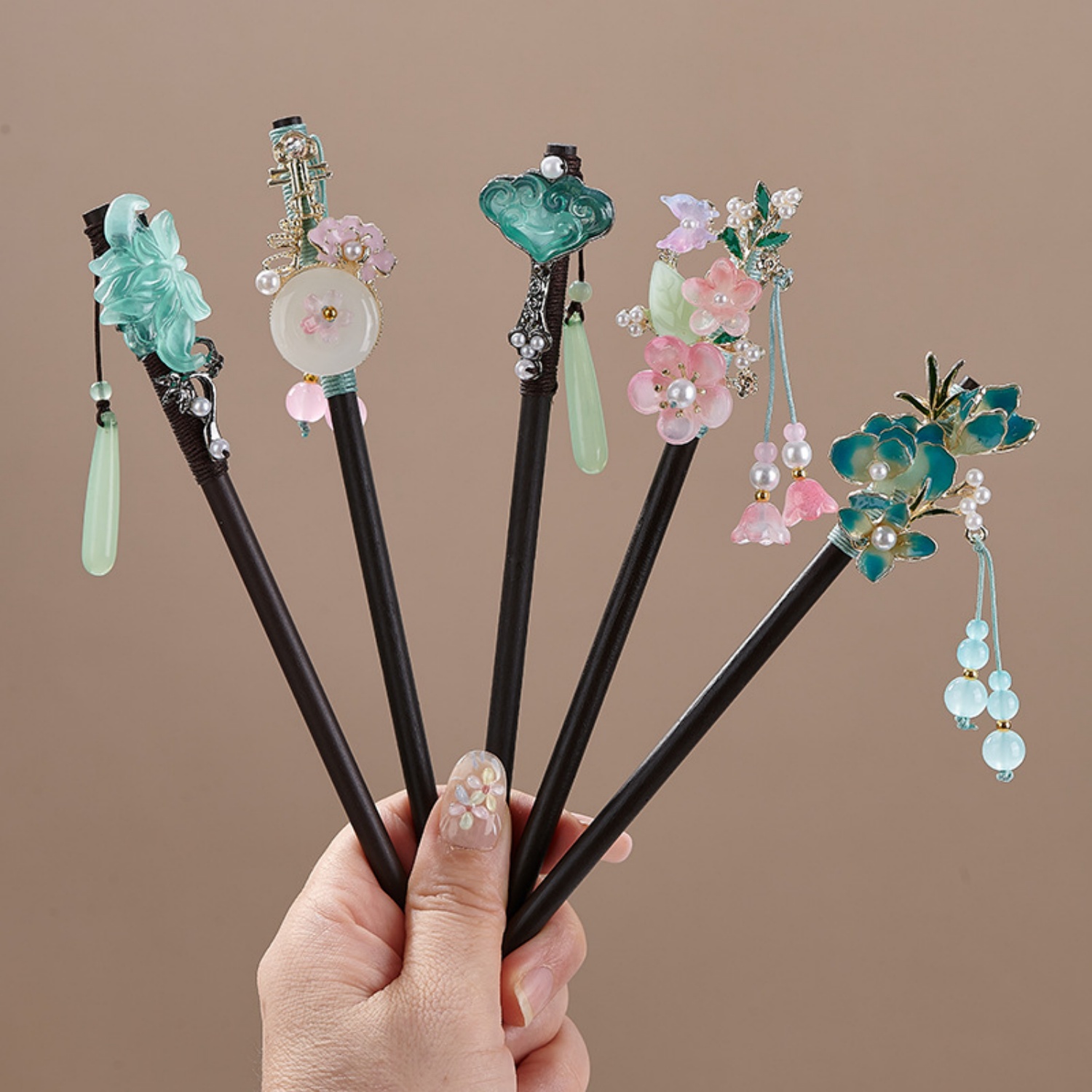 Grampo de Cabelo Vintage Flora - Pearl Hair Pin avaliação e preço