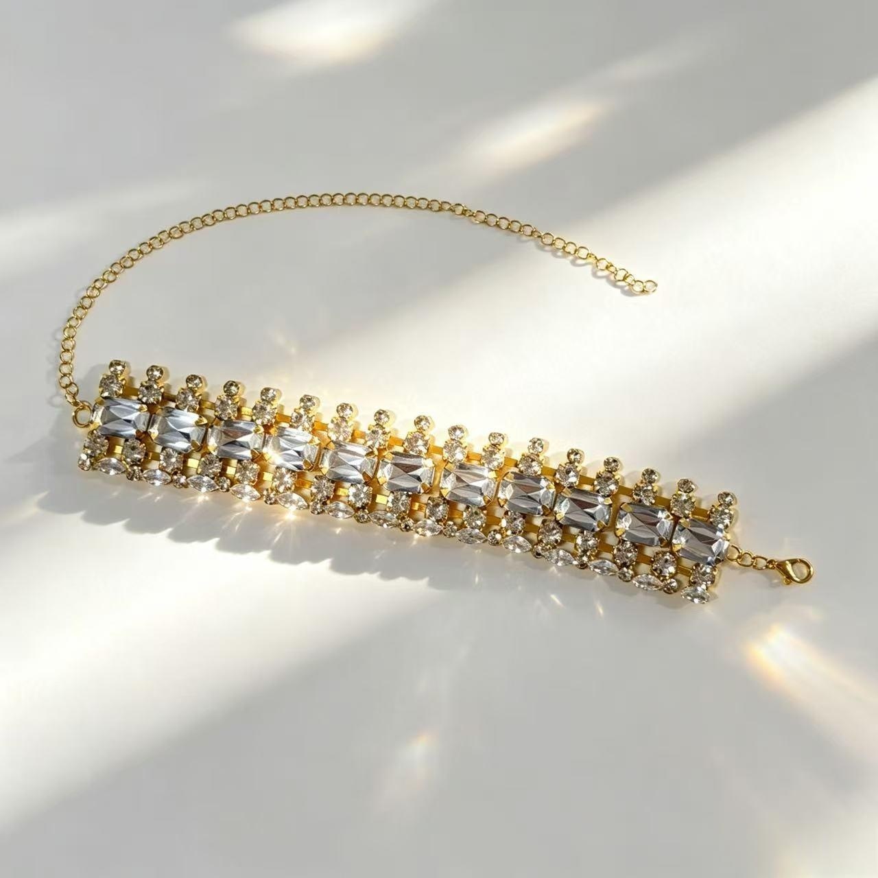 Pulseira de strass geométrica, - Women'S Accessories Accessorize avaliação e preço