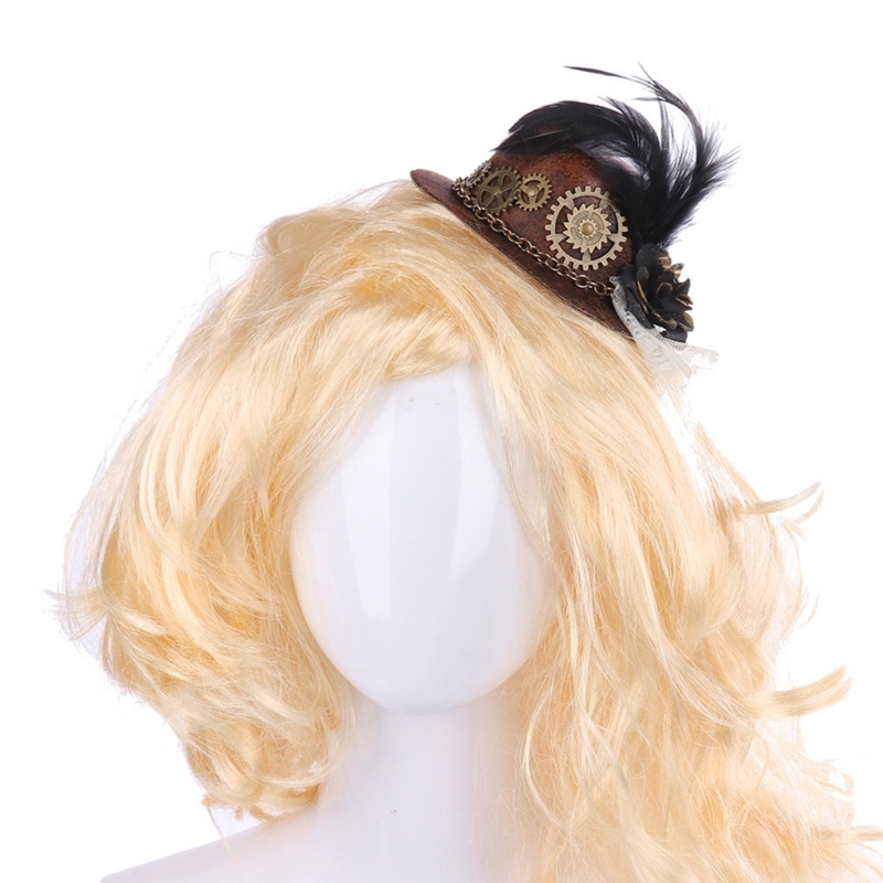 Grampo capilar gótico steampun - Women'S Victorian Era Accessories avaliação e preço