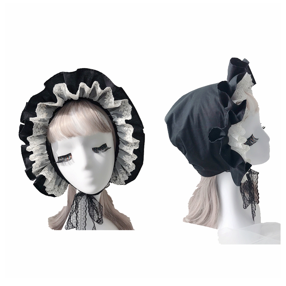 Chapéu Lolita com Babados para - Women'S Victorian Era Accessories avaliação e preço