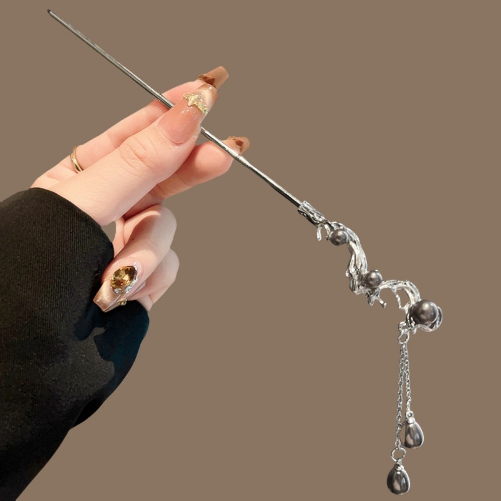 1pc elegante chinês hairpin pr - Pearl Hair Pin avaliação e preço