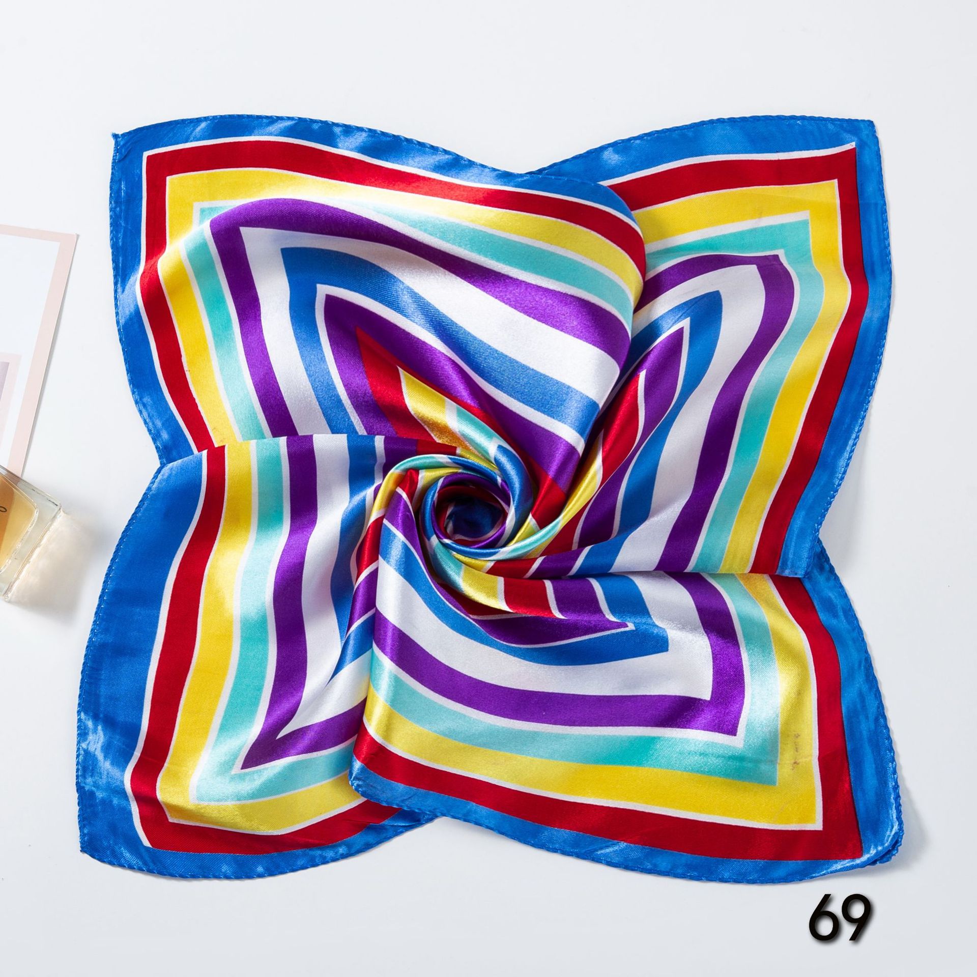 50*50cm lenços de seda quadrad - Women'S Work Accessories avaliação e preço