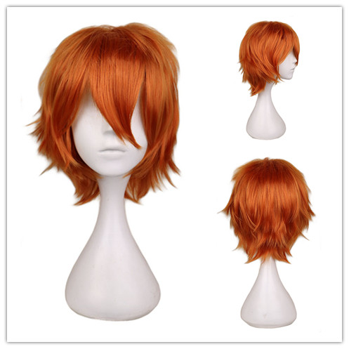 Peruca curta laranja para home - Women Accessories Bd avaliação e preço