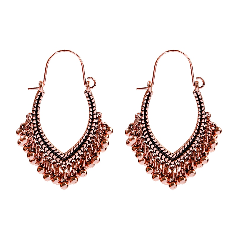 Brincos Dangle Dourados para M - Women Accessories India avaliação e preço