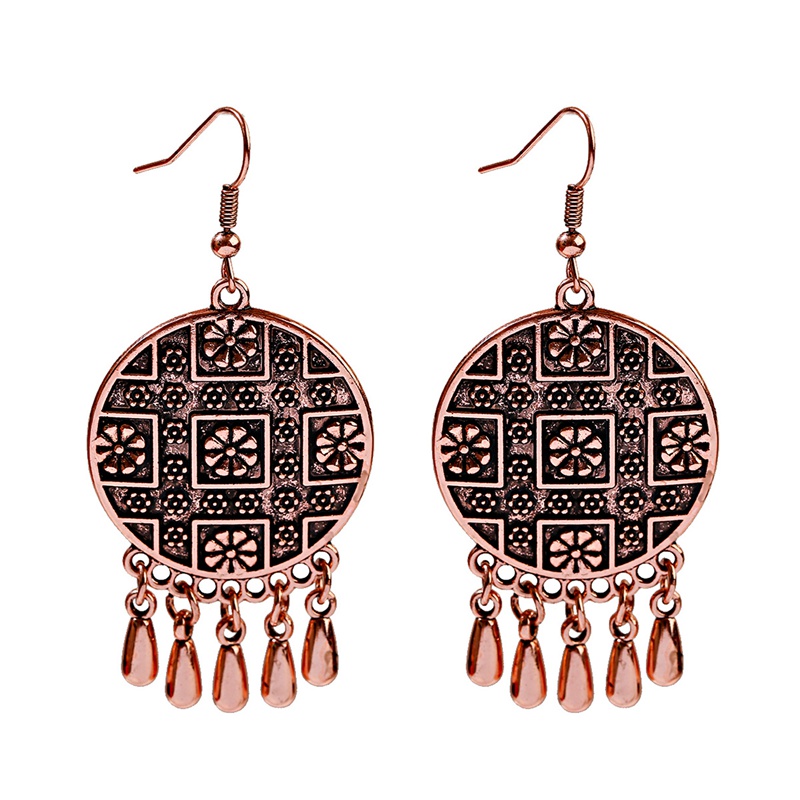 Brincos Dangle Dourados para M - Women Accessories India avaliação e preço