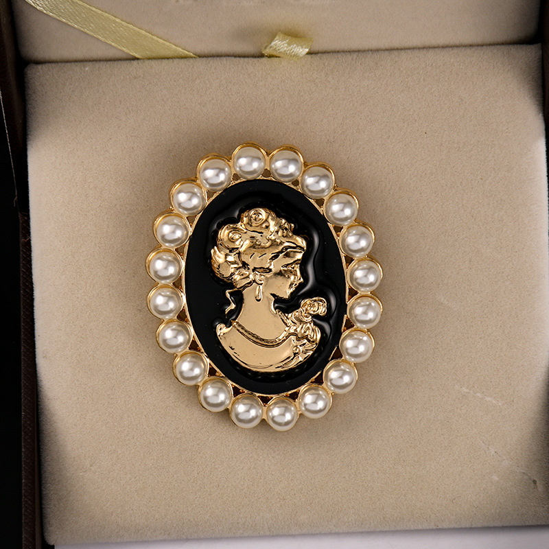 Pinos de broche camafeu estilo - Women'S Victorian Era Accessories avaliação e preço