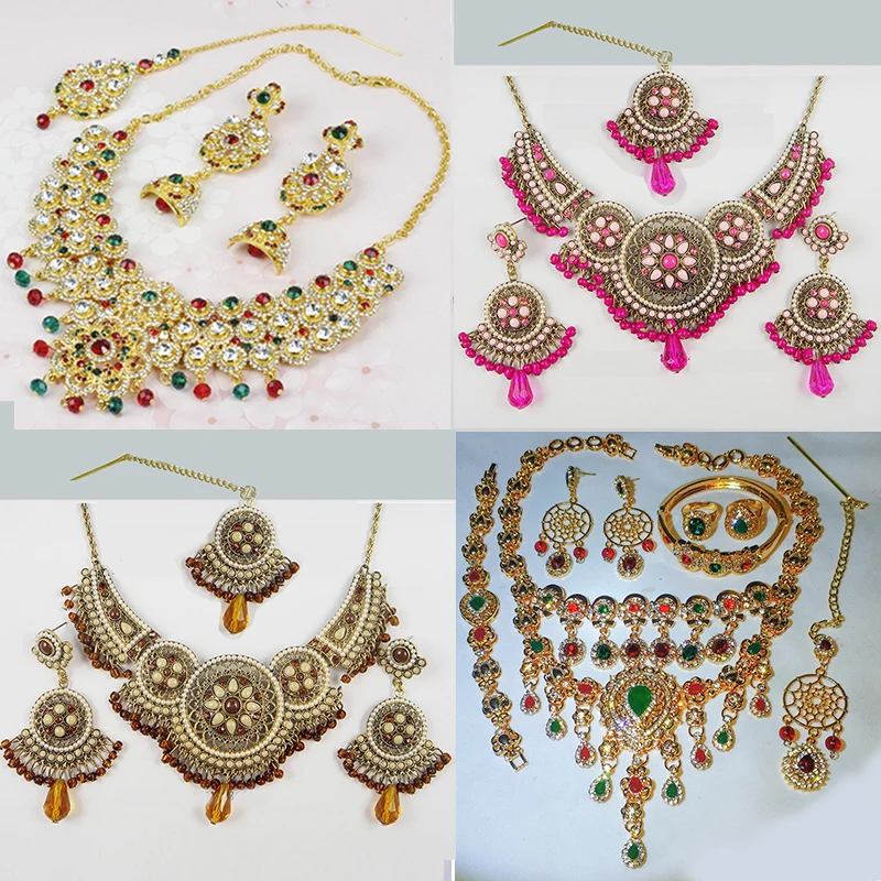 Conjuntos de Jóias Indianos pa - Women Accessories India avaliação e preço