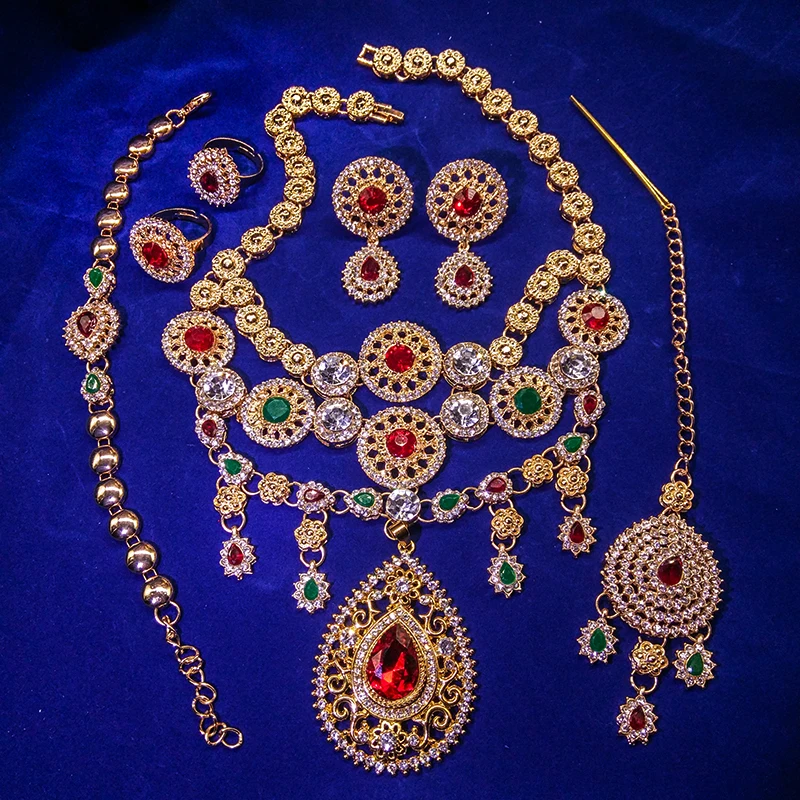 Conjuntos de Jóias Indianos pa - Women Accessories India avaliação e preço