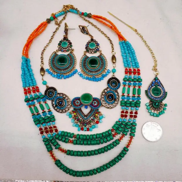 Conjuntos de Jóias Indianos pa - Women Accessories India avaliação e preço