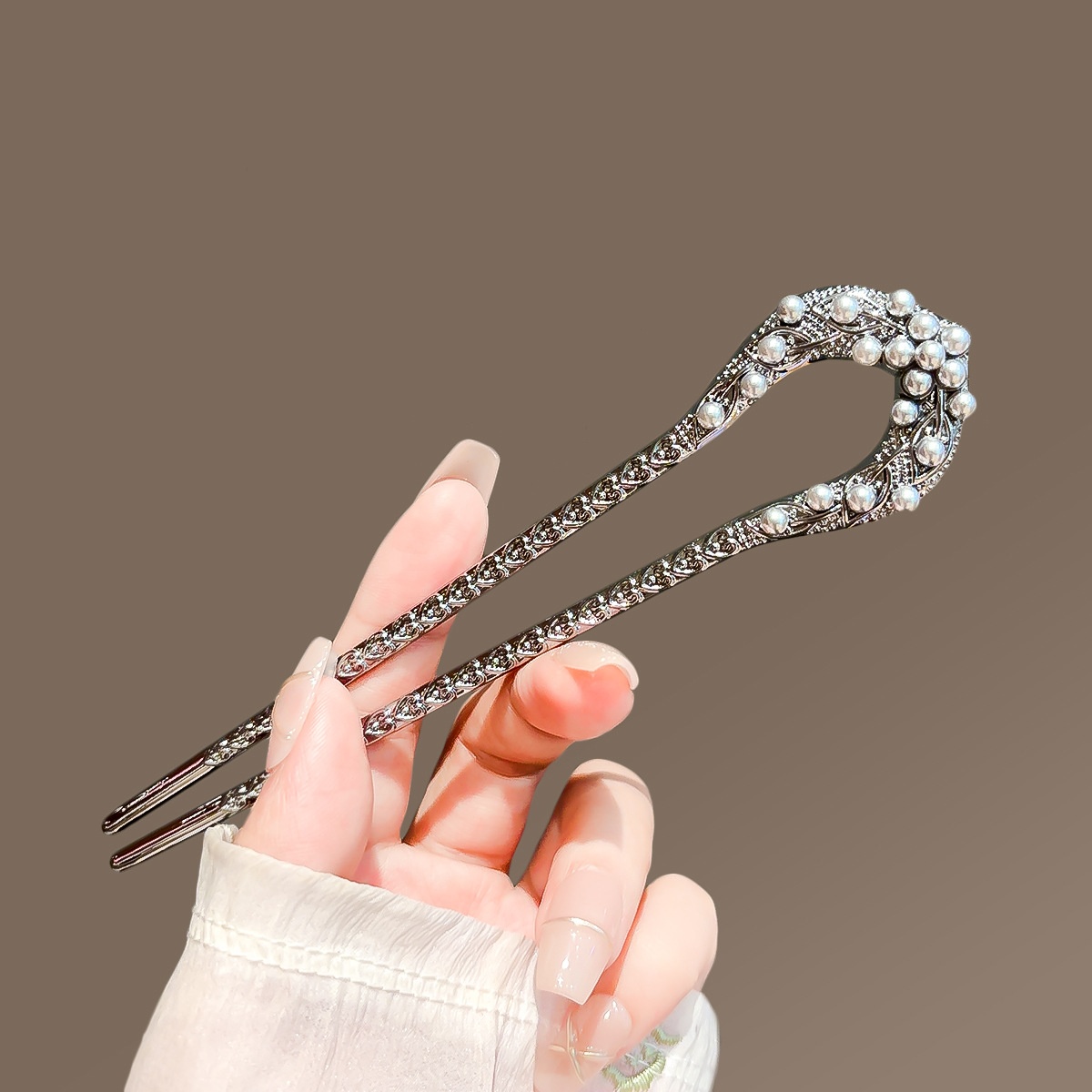 Nova pérola em forma de u hair - Pearl Hair Pin avaliação e preço