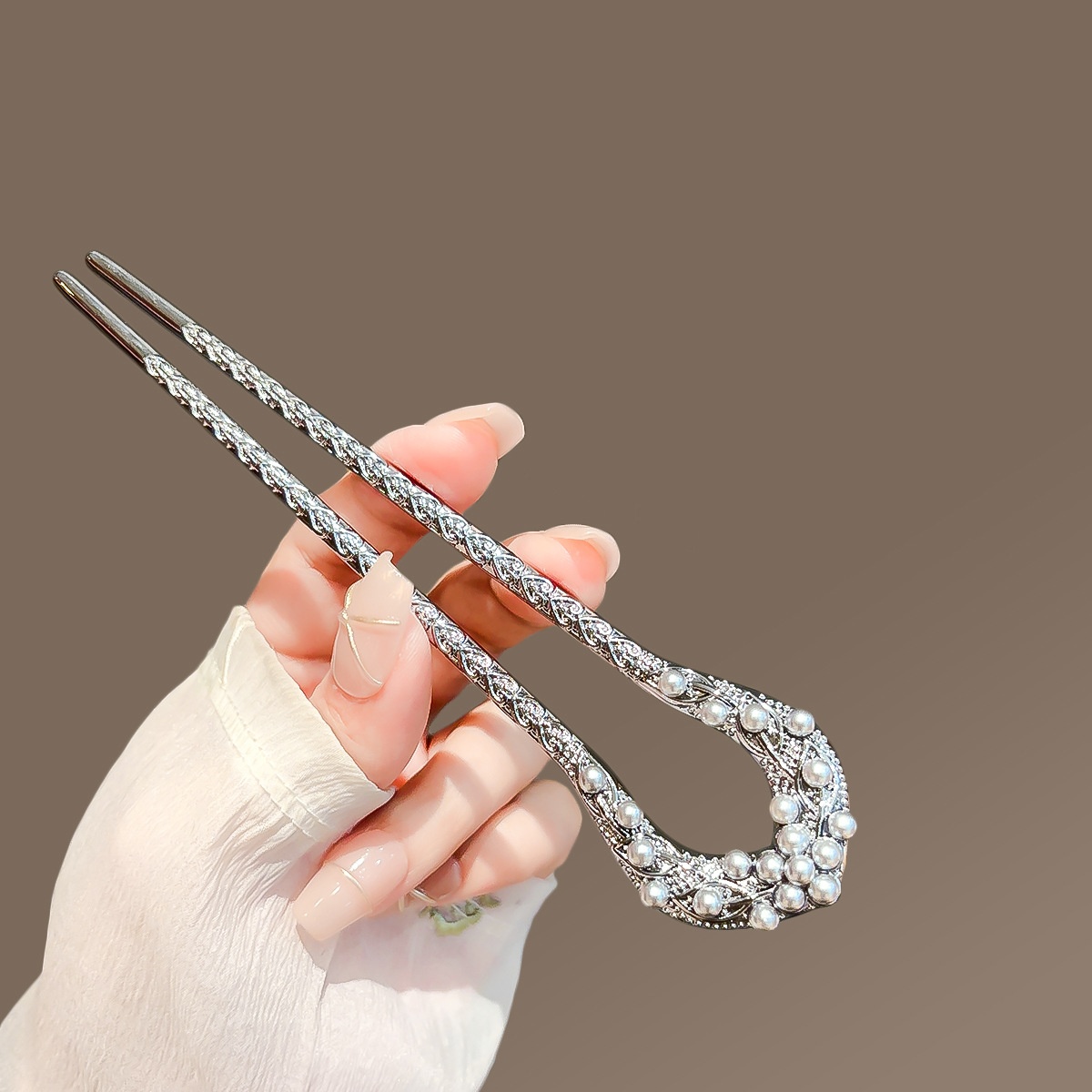 Nova pérola em forma de u hair - Pearl Hair Pin avaliação e preço