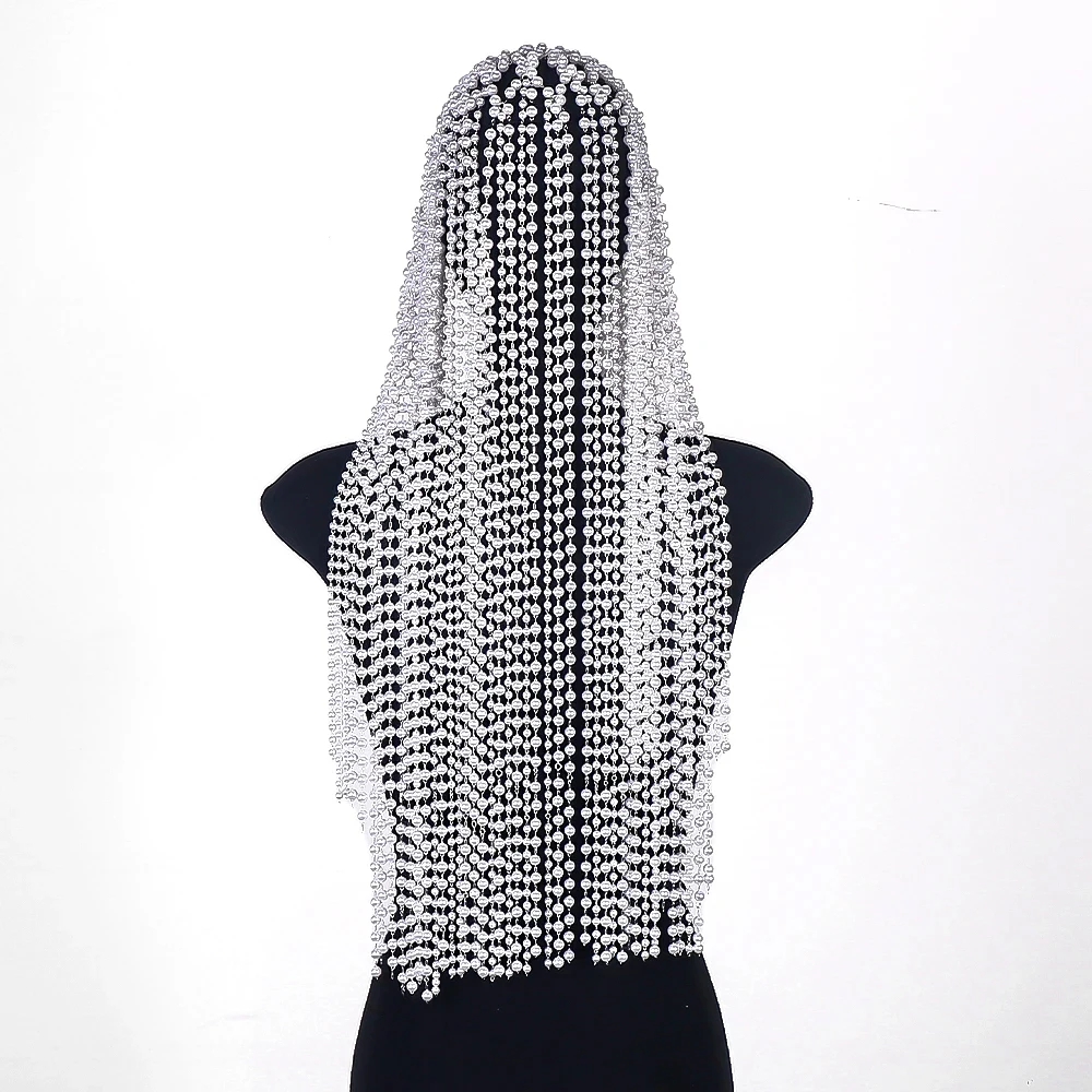Headpiece pérola borla para mu - Women Accessories India avaliação e preço
