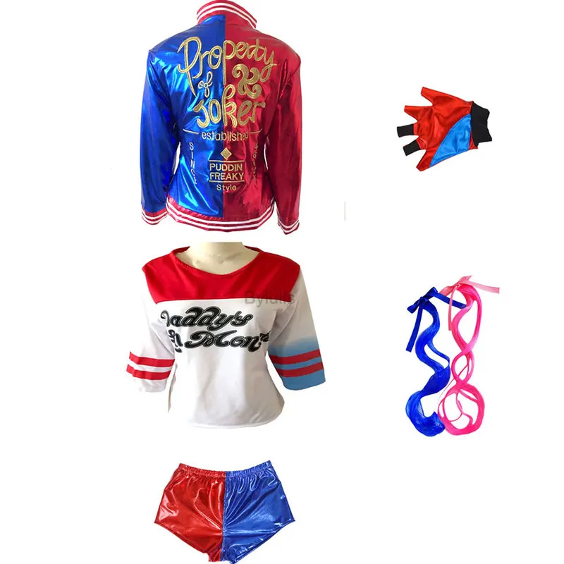 Anime cosplay meninas mulheres - Women'S Harley Quinn Accessories avaliação e preço