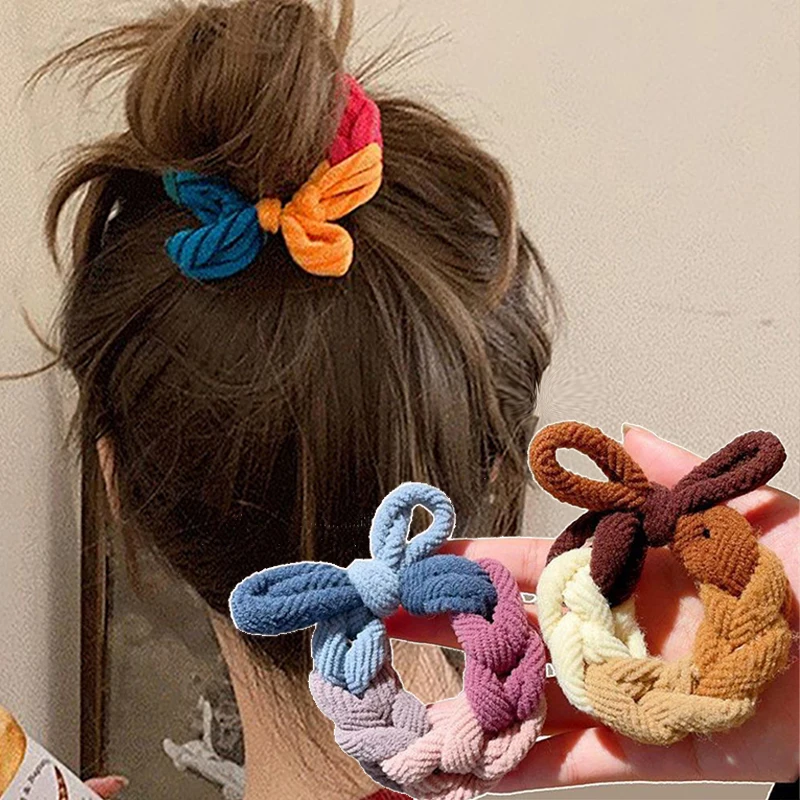 Corda de cabelo colorida tecid - Women Accessories Shop Design avaliação e preço